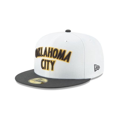 Oklahoma City Thunder Gorra | New Era 2019 NBA Authentics City Series Holiday Pack 59fifty Fitted Cap Mexico - Blancos